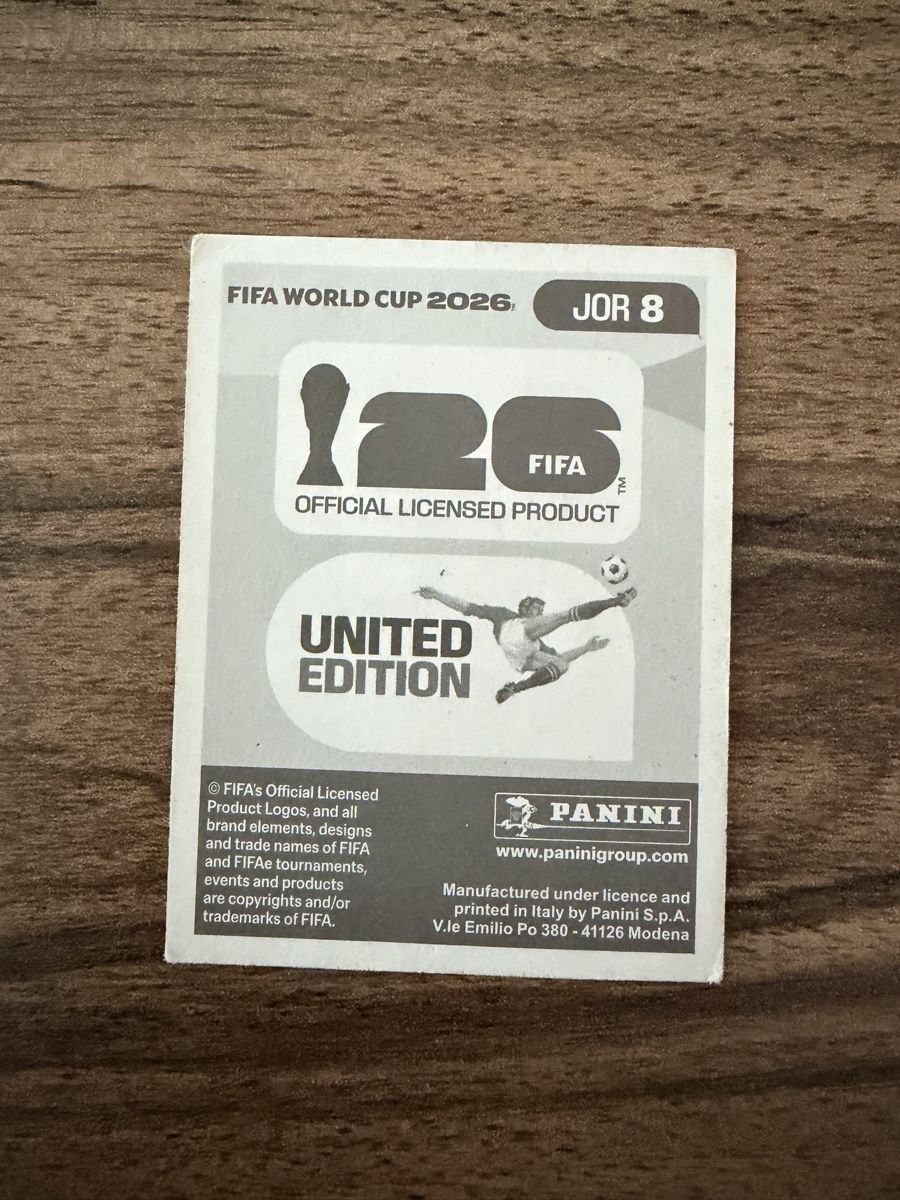 Panini Sammelbilder & Trading cards: Panini Sticker JOR 8 – Neu (gemäss Beschreibung) aus Glattfelden von kuki014 1