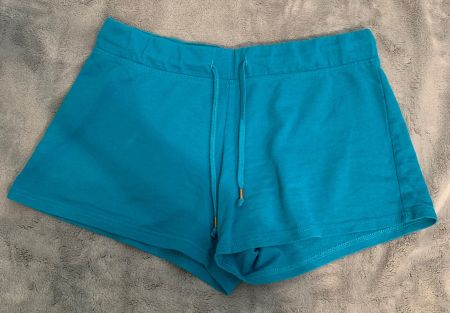 Bequeme Shorts in Türkis Gr. M/40-42