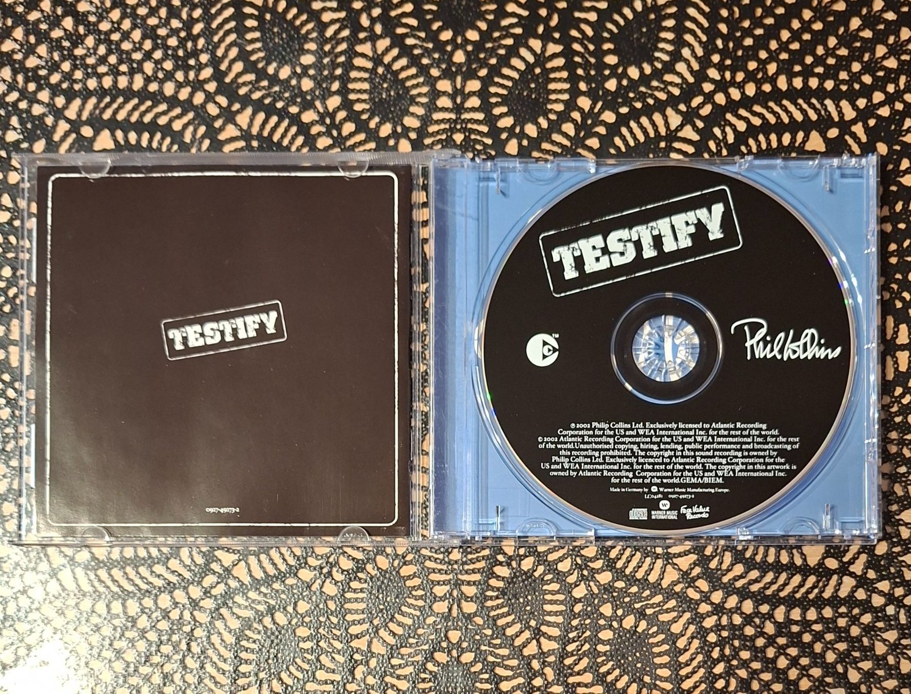 CDs: Phil Collins - Testify, UK Pop-Rock CD Album 2002 – Gebraucht aus Schönenberg TG von Gregolino76 2