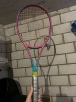 Tennisracket rosa blau gebrauchter Zustand geeignet