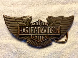 Harley Davidson Gurtschnalle Buckle HOG Motorcycles Vintage
