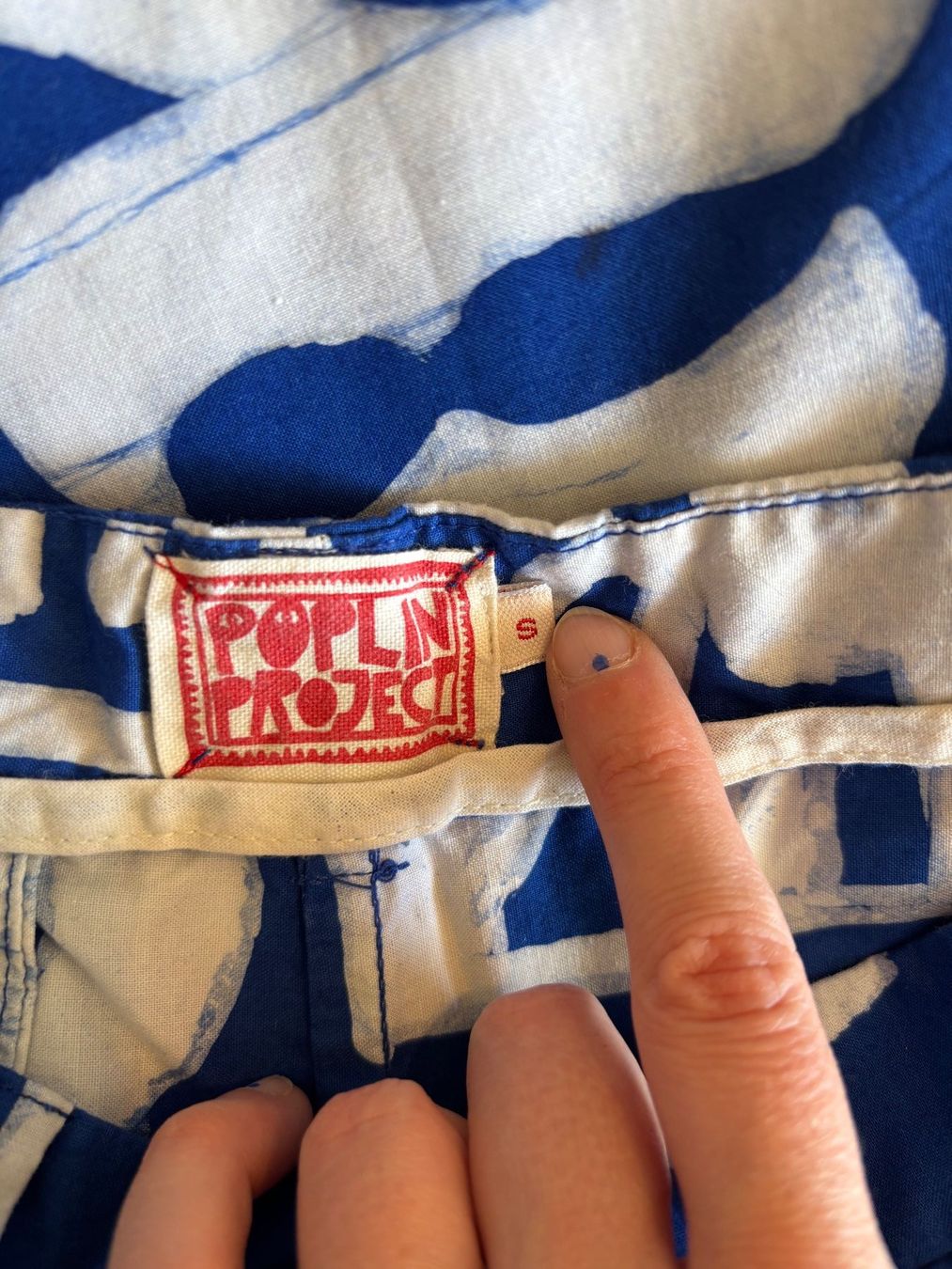 Hosen: POPLIN PROJECT gemusterte Hose Gr. S – Gebraucht aus Zürich von missmodernage 8