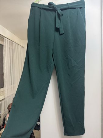 Stoffhose, dunkelgrün, Grösse L