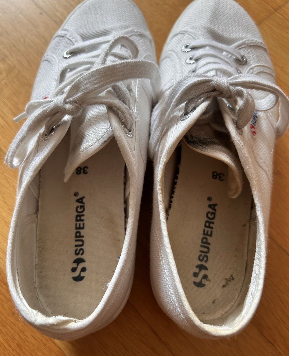 Superga Damenschuhe: Superga Sneaker, weiss, Grösse 38 – Gebraucht aus Basel von MyAn 4