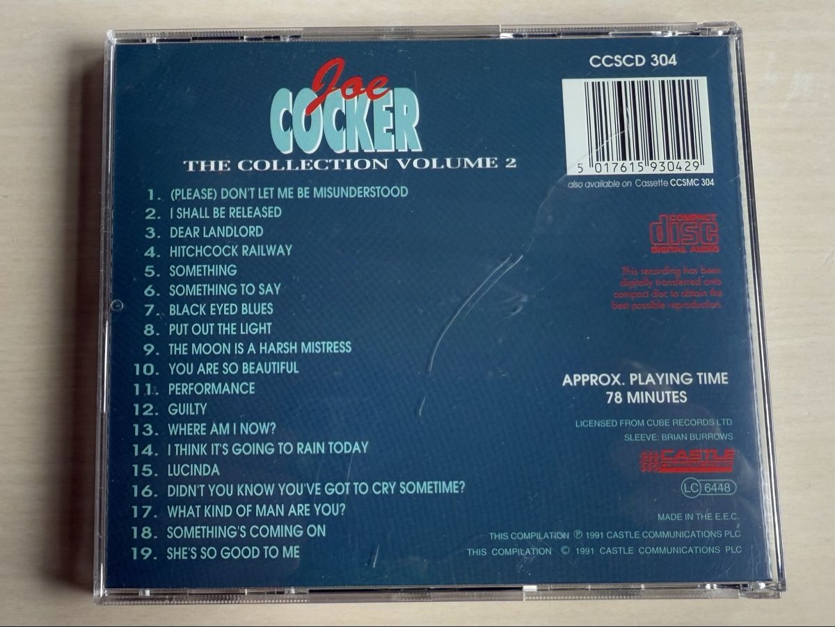 CDs: Joe Cocker - The Collection Volume 2 – Gebraucht aus Oberried Brienz von Chyara 1