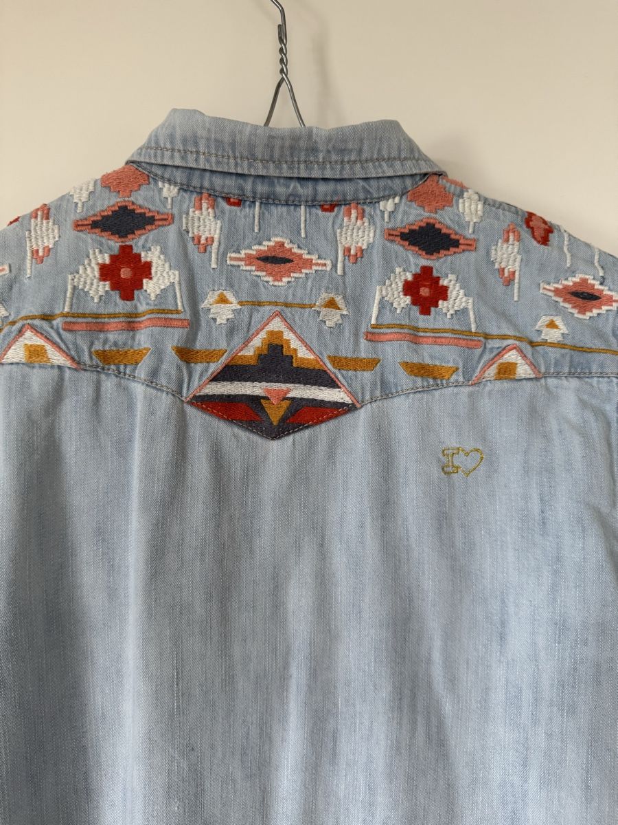 Blusen: Jeanshemd von Leon&Harper, Grösse M – Gebraucht aus Zürich von bergi777 2