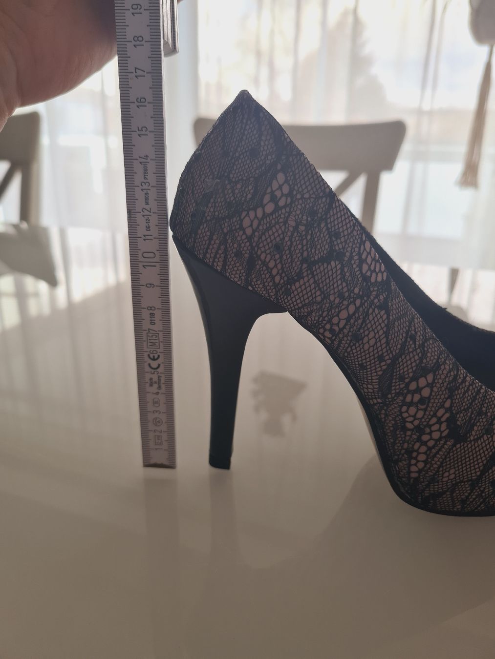 Scarpe da donna: Absatzschuhe mit Spitze, Gr. 36 – Nuovo (secondo la descrizione) da Zollikofen venduto da melanie057 4