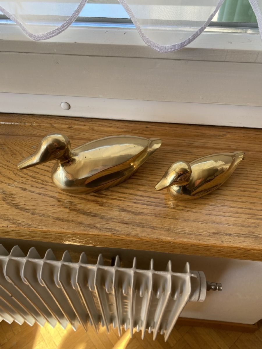 Tutte le decorazioni: Dekofiguren Enten Messing 2er Set gute Zustand – Usato da Zürich venduto da lar_y9bc
