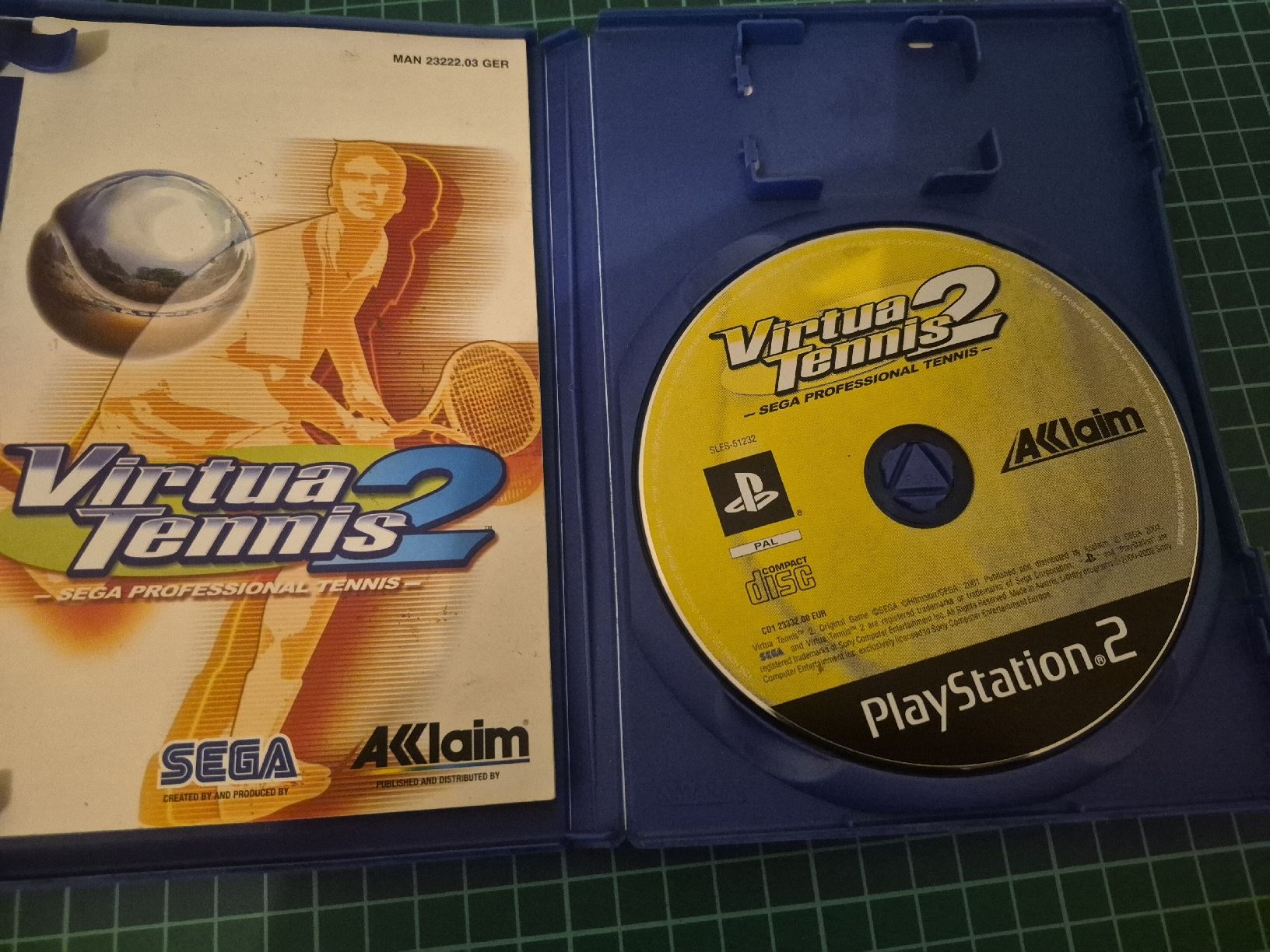 Sony Giochi: Virtua Tennis 2 - PS2 - Great Condition - PAL Version Game – Usato da Meyrin venduto da Retro-GZ 1