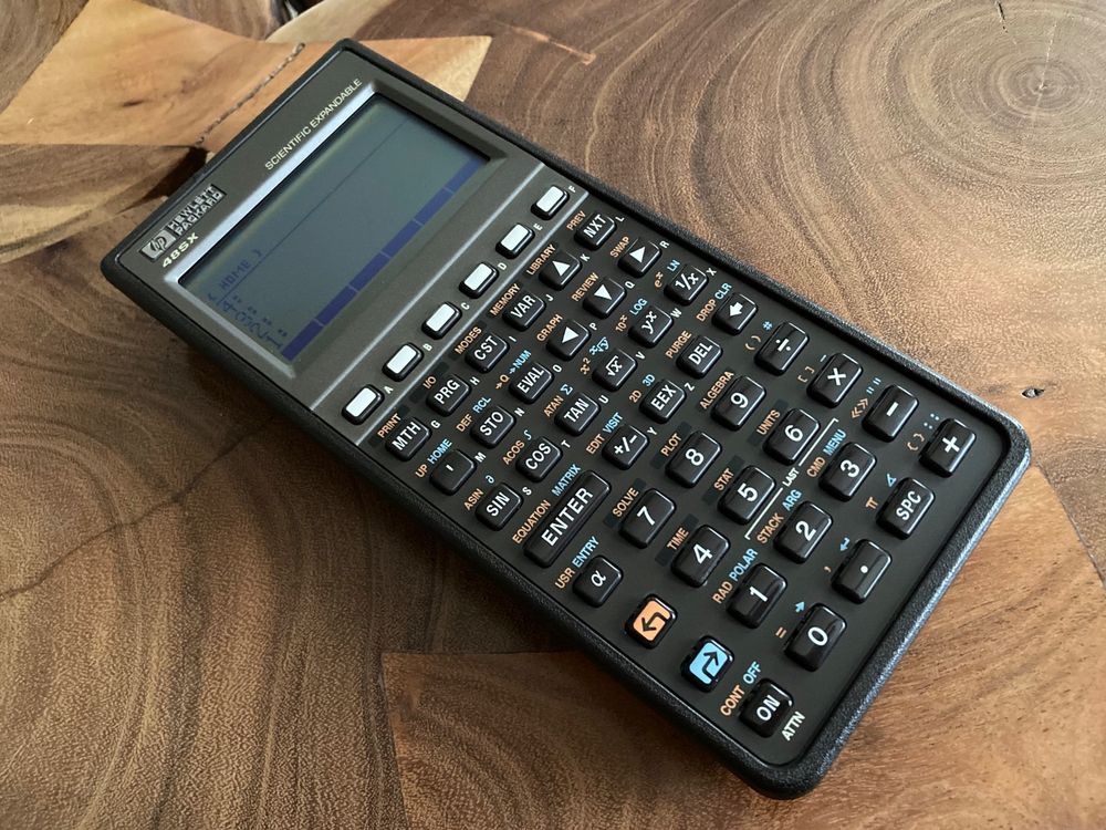HP-48SX Grafiktaschenrechner - funktionsgeprüft (Gebraucht) in ...