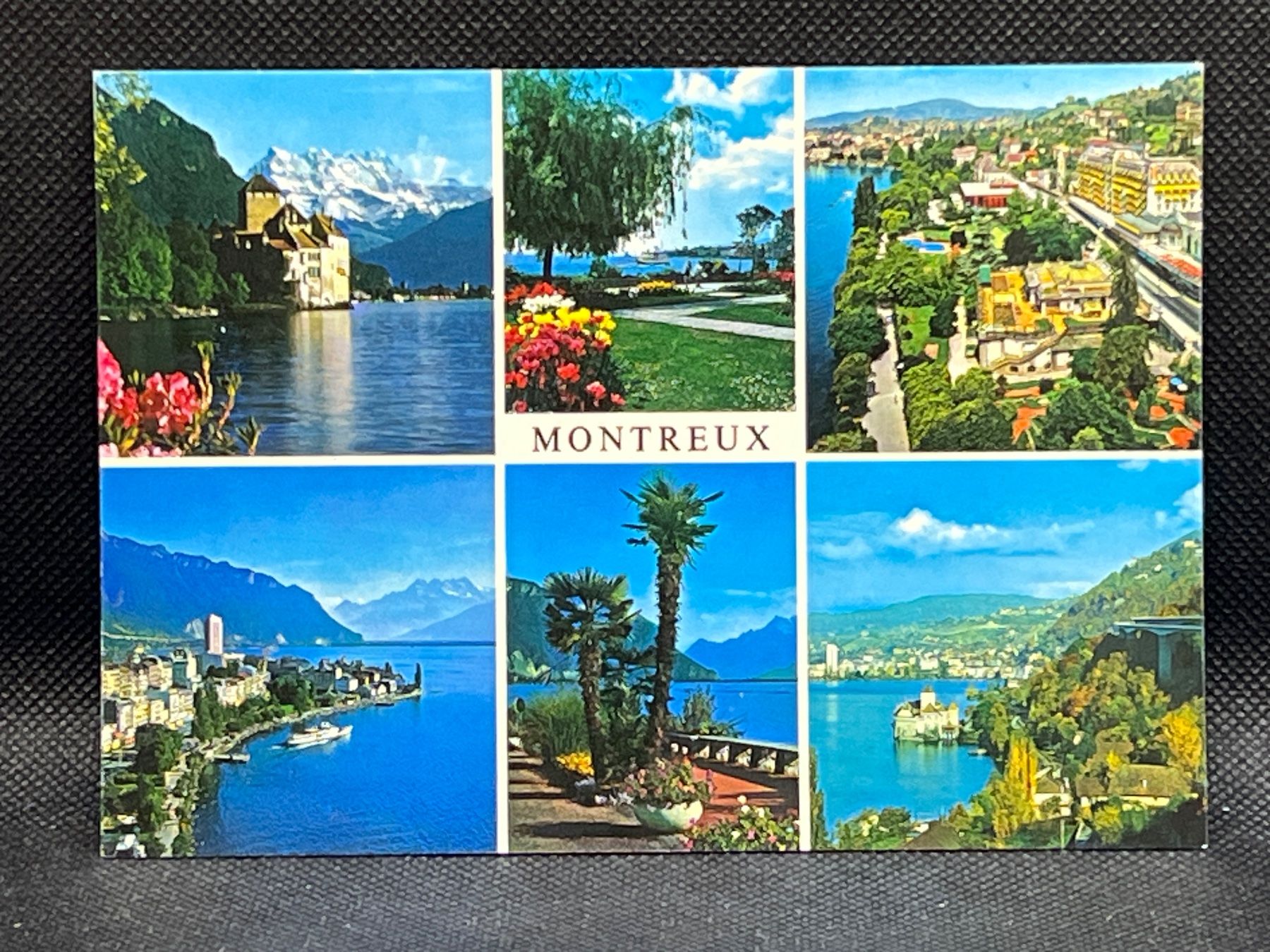 Cartoline postali: Montreux - Riviera Vaudoise – Usato da Widnau venduto da Brusi9