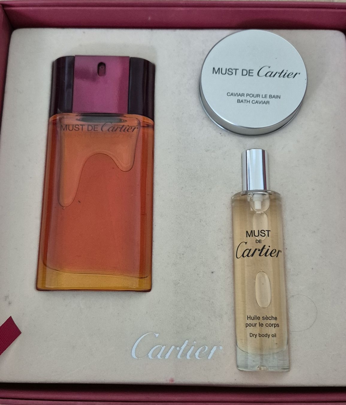 Cartier Profumi & Eau de Toilette:  coffret du parfum  "MUST DE CARTIER " – Nuovo (secondo la descrizione) da st Gingolph venduto da Fast-fashion 1