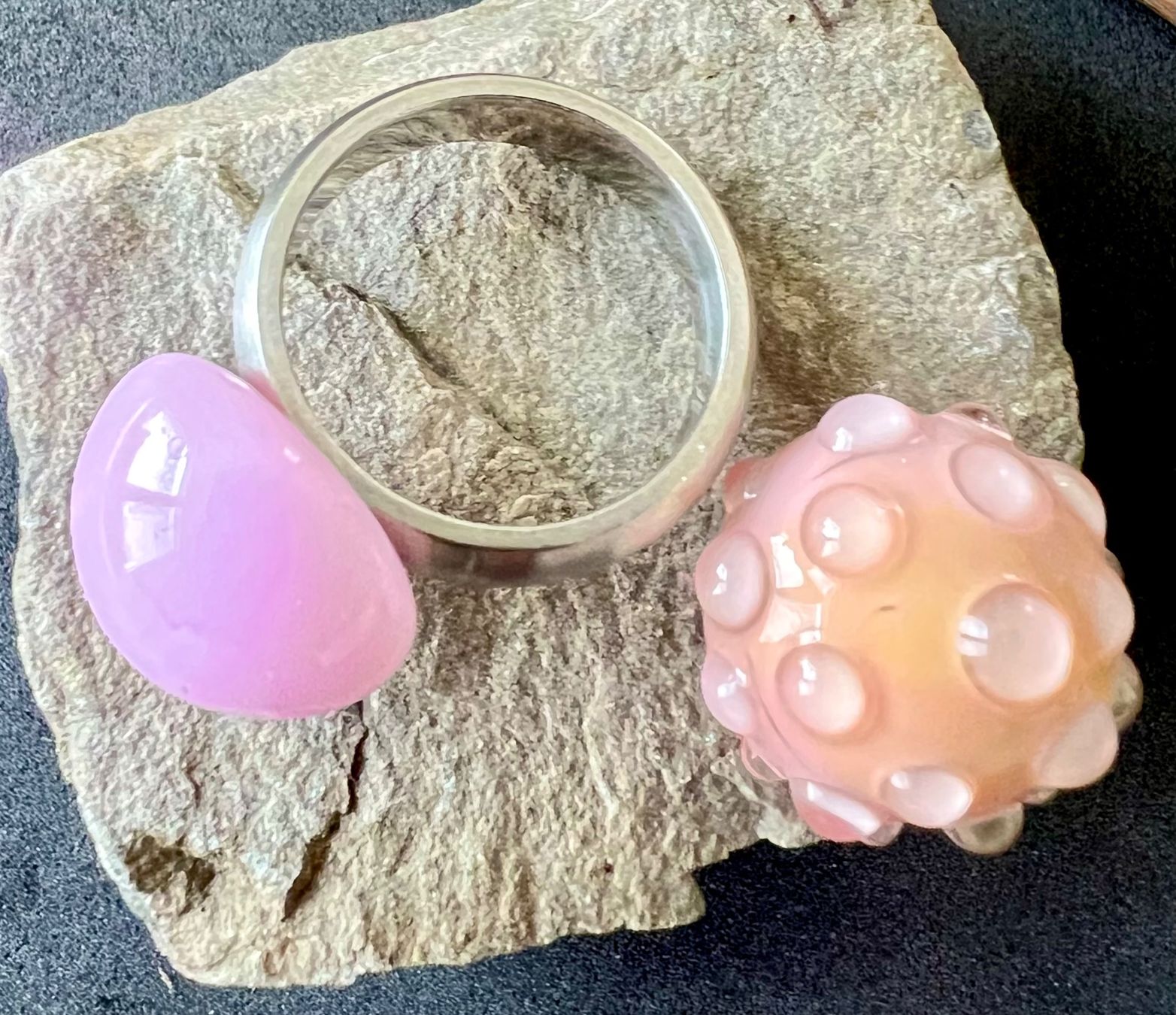Anelli: Murano Zauberring mit Wechselköpfen- verspielt & einzigartig – Usato da Ruswil venduto da artbyhand 4