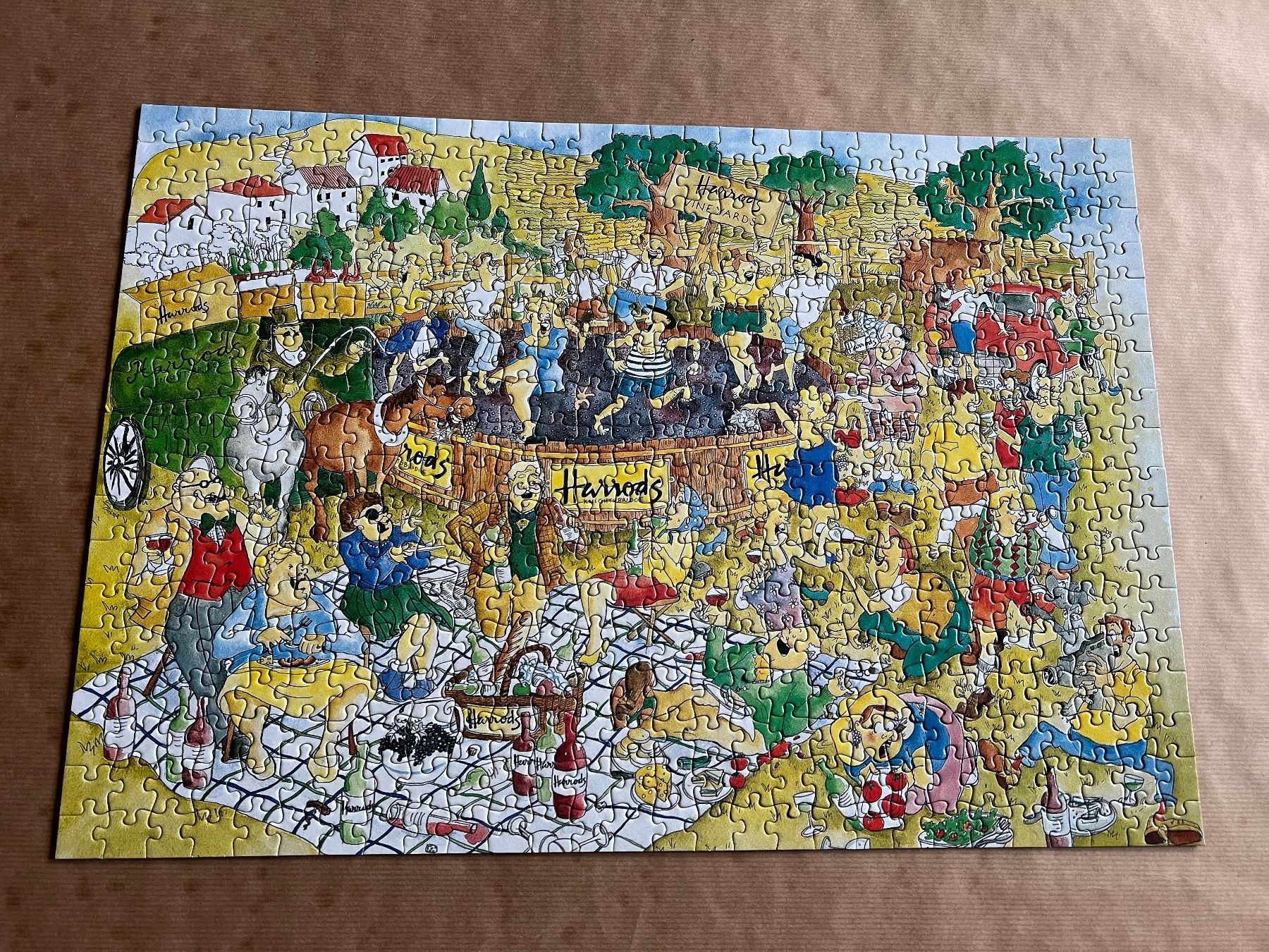 Heye Puzzle: 500 Puzzle von Harrods"The Vineyard" – Usato da Steffisburg venduto da 9MOMO5 3