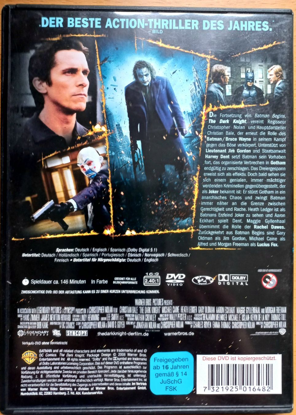 Tutti i DVDs: DVD D/E - The Dark Knight – Usato da Niederuzwil venduto da lubimaja 2