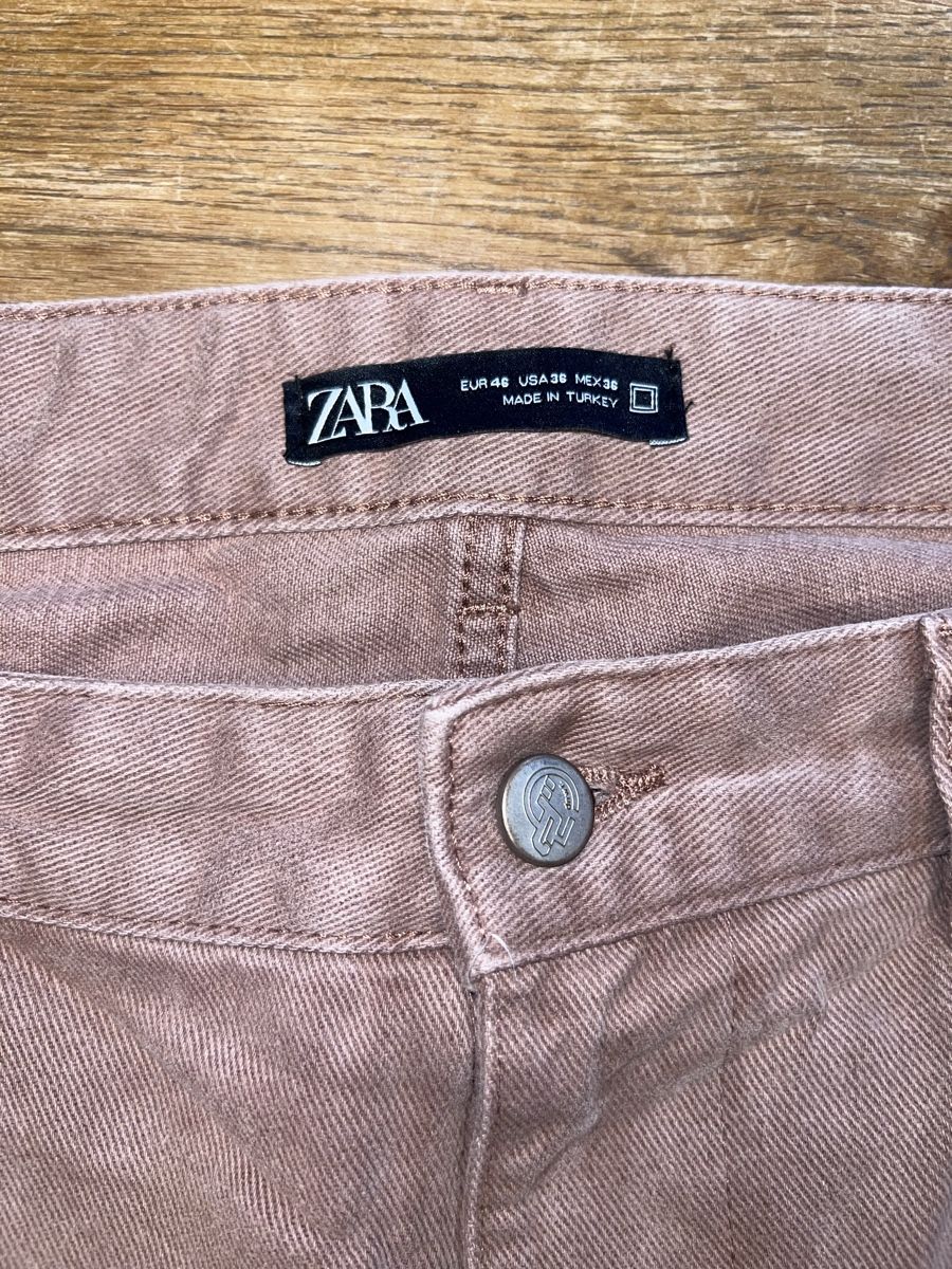 Zara Pantaloni: Zara Hose, Grösse 46, Braun – Usato da Horw venduto da ratta1996 1