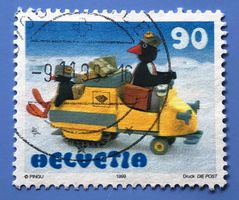 Nr.965 Papa-Pingu  GESTEMPELT Sonderpostmarken 1999   