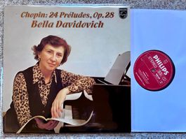 Chopin - Bella Davidovich – 24 Preludes  LP GEWASCHEN