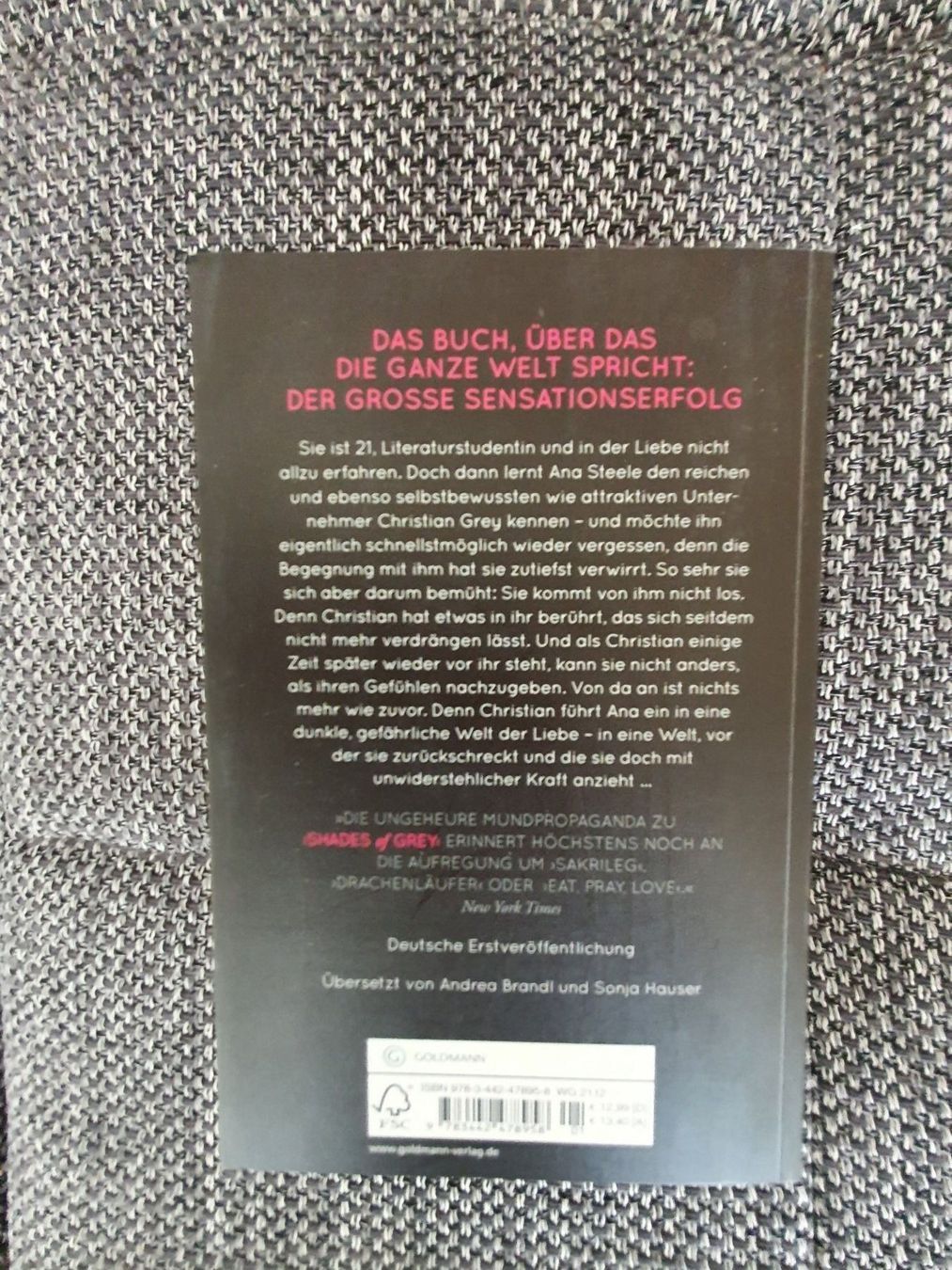 Libri: Shades of Grey – Nuovo (secondo la descrizione) da Sevelen venduto da Cleo82 1