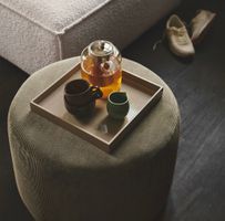 Pouf No. 9 von SOFACOMPANY – Sage (Cord)