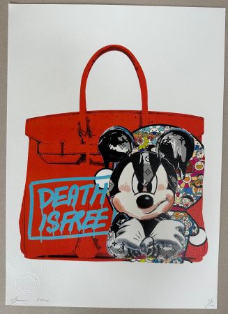 Death: Mickey & Hermes Bag, signiert 28/100