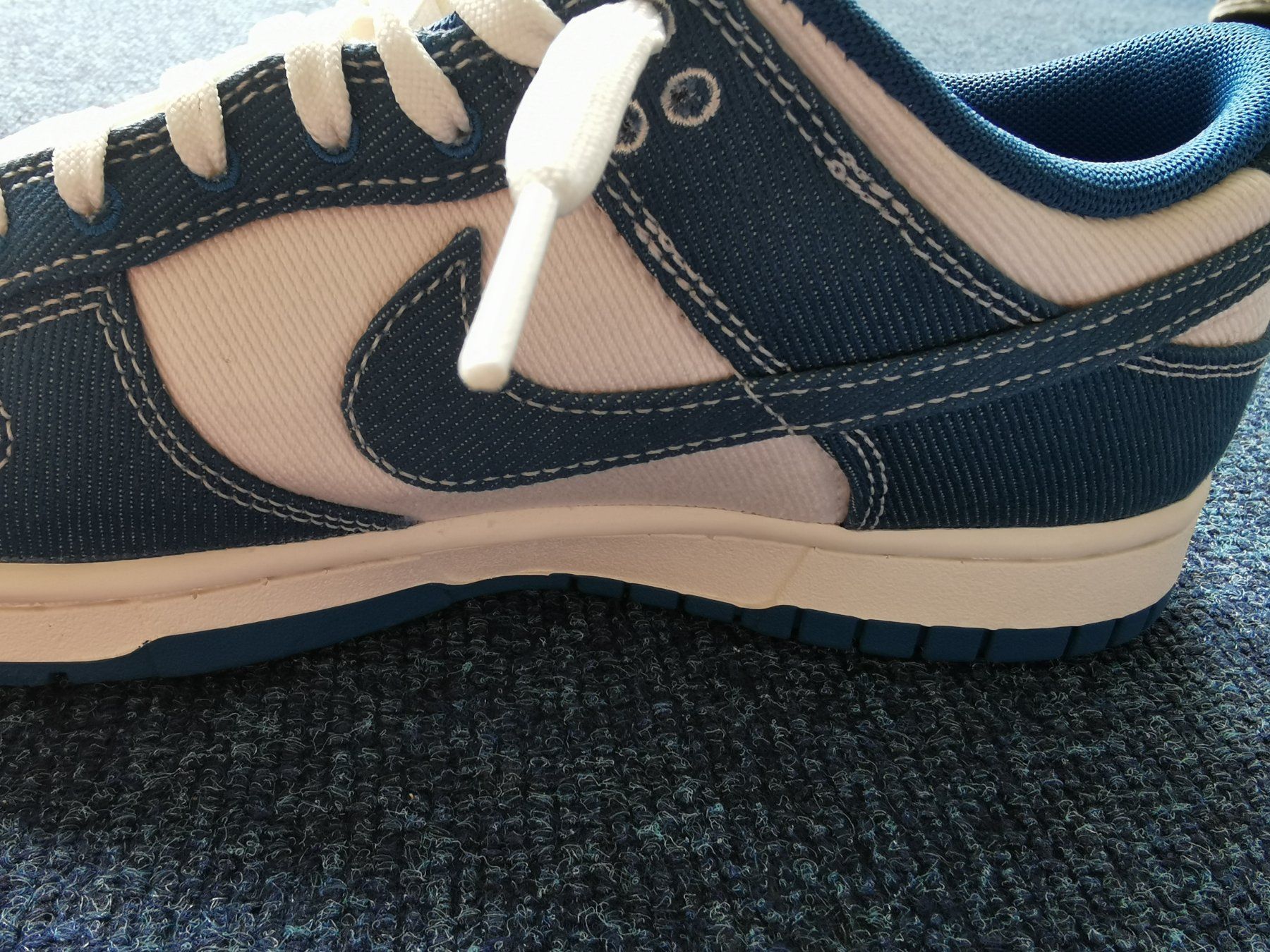 Nike Scarpe da uomo: Nike Dunk Low Industrial Blue Sashiko, Gr. 41 – Nuovo e nell'imballaggio originale da Kindhausen venduto da hommytilfiger 2