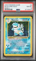 PSA 8 BLASTOISE HOLO BASE II #2 2000 Pokemon