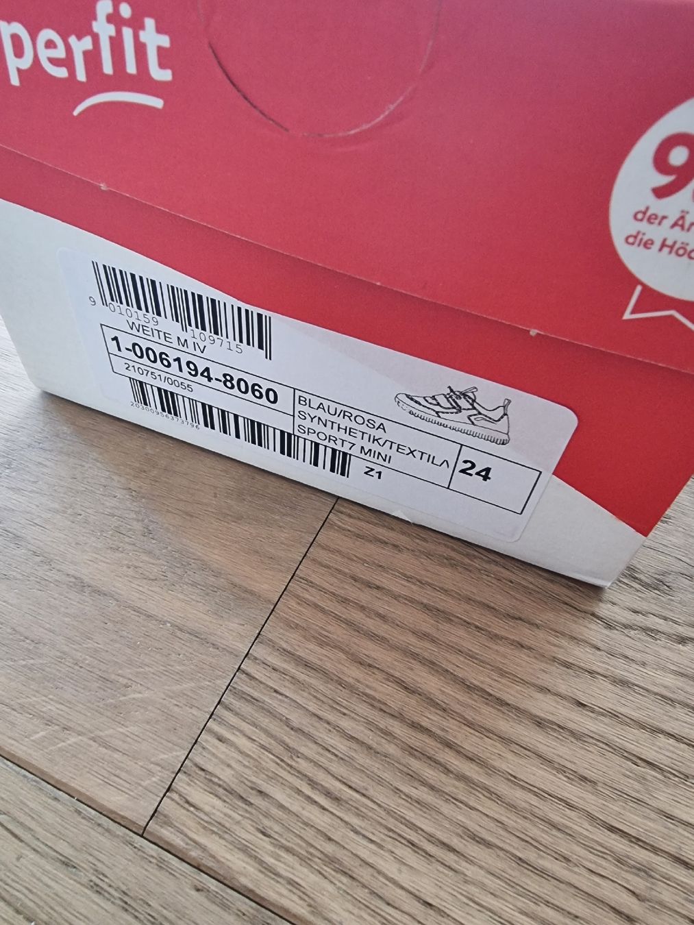 Superfit Scarpe per ragazze: Superfit Sneaker, 24 – Usato da Buttikon SZ venduto da Limo180 3
