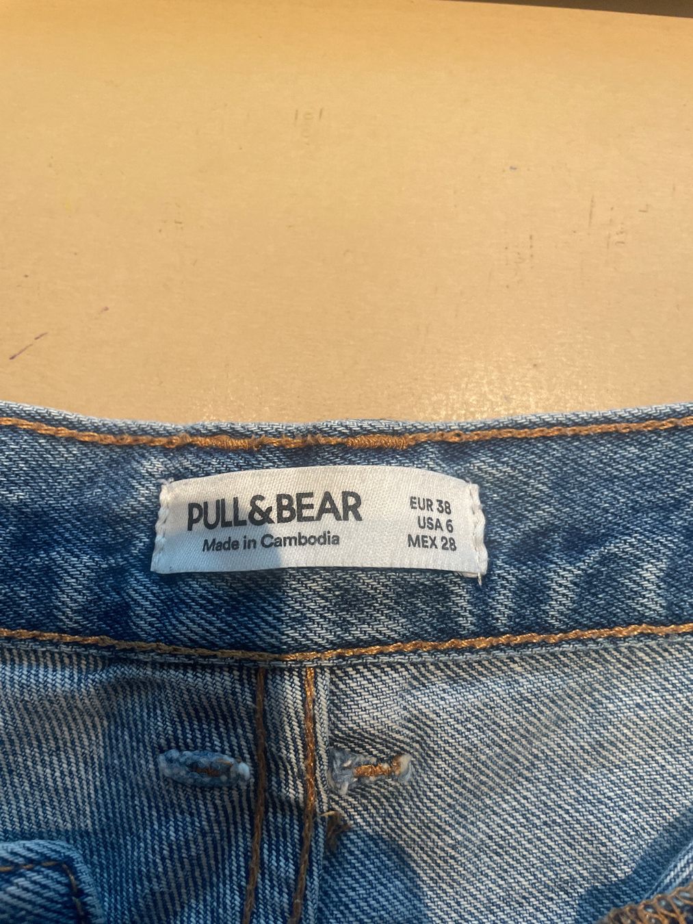 Pull&Bear Pantaloni: Pull&Bear Jeans Shorts, Gr. 38, Destroyed Look, Sommer! – Usato da Wollerau venduto da Poschro68 2