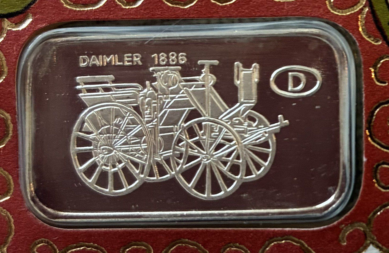 Metalli preziosi: Numisbrief mit 5g 999er Silber Barre Oldtimer – Usato da Köniz venduto da Habenix 1