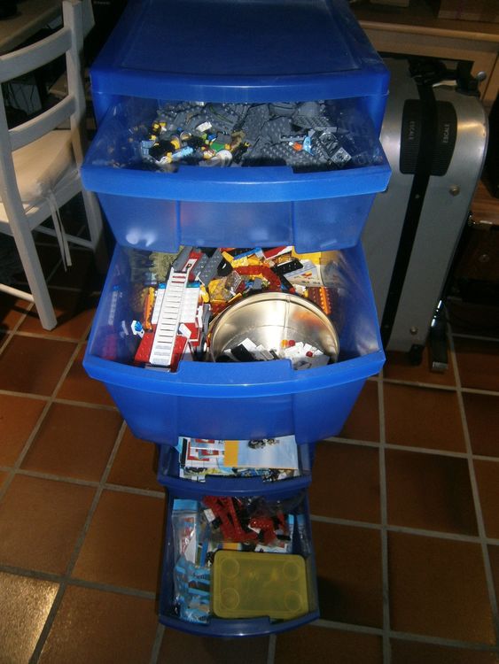 Lego Creativ BOX ca 8.5 KG Diverse Männli und Bauanleitungen | Kaufen