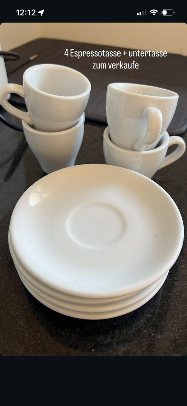 Tazze: Espressotassen – Nuovo (secondo la descrizione) da St.Gallen venduto da nej_daa