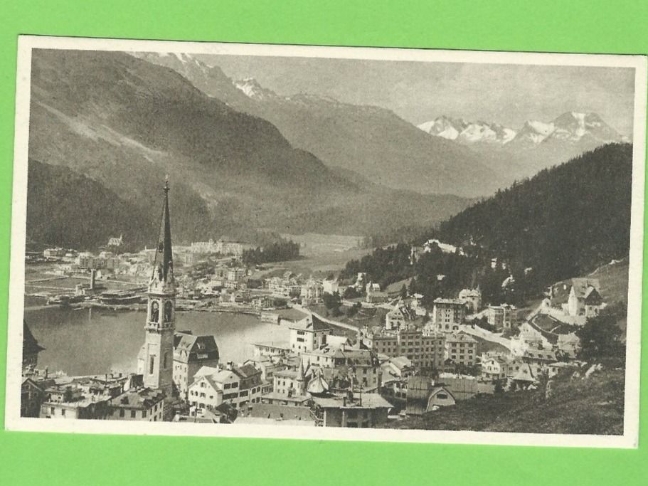 Cartoline postali: St. Moritz - Dorf und Bad – Nuovo (secondo la descrizione) da Zürich venduto da t24_de