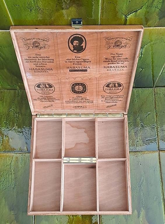 Sonstige Tabakwaren: Zigarrenbox "nostalgisch" – Gebraucht aus Untersiggenthal von Myrthamw 1