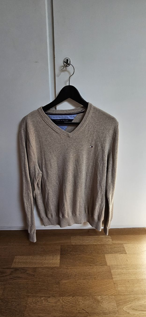 Tommy Hilfiger Maglioni & Felpe: Pullover Tommy Hilfiger Baumwolle beige Gr. S – Usato da Rombach venduto da ThriftBetter 1