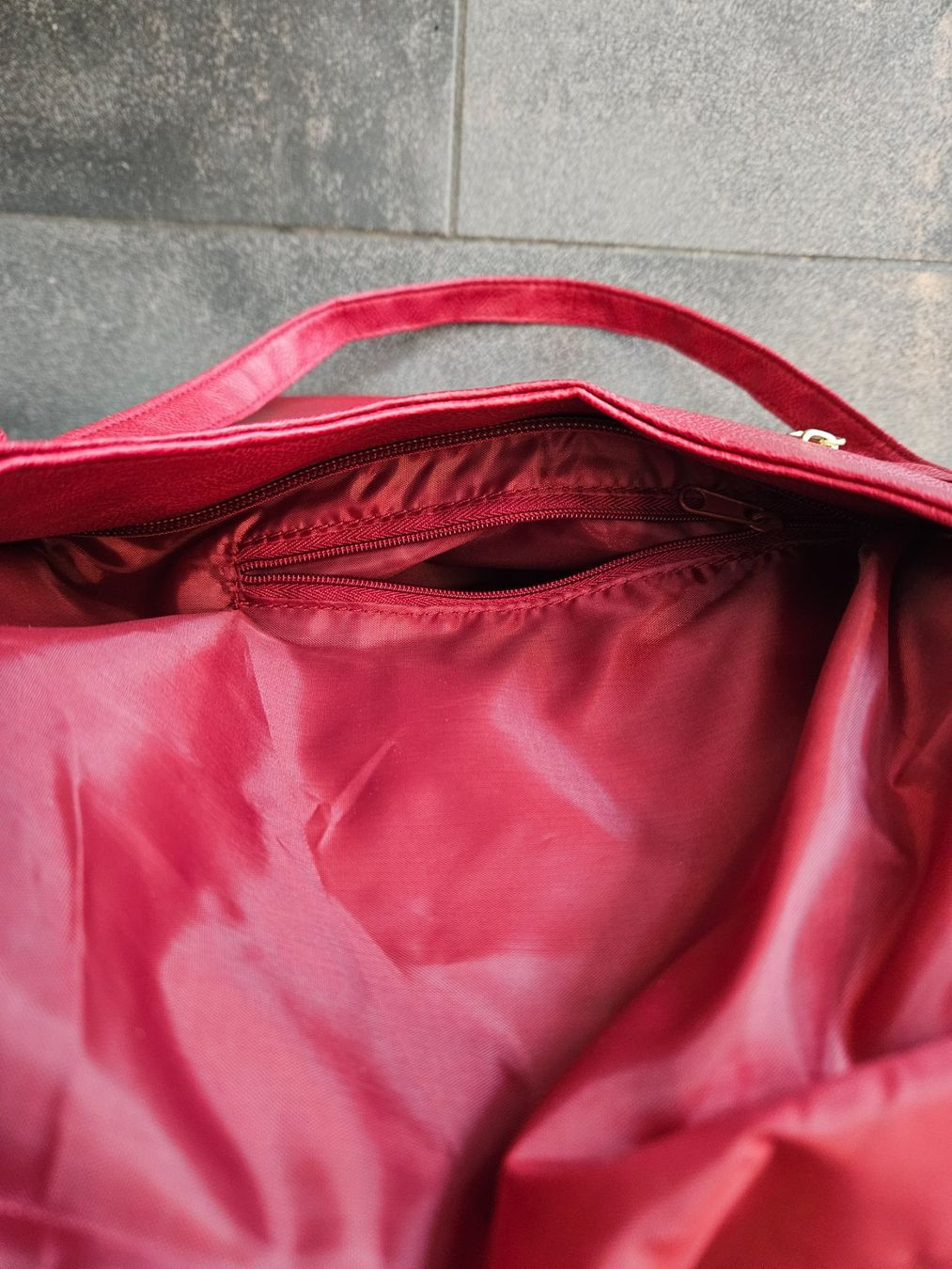 Taschen für Damen: Handtasche Umhängetasche Weinrot -Eternal love – Gebraucht aus Ormalingen von nomolnoi 4