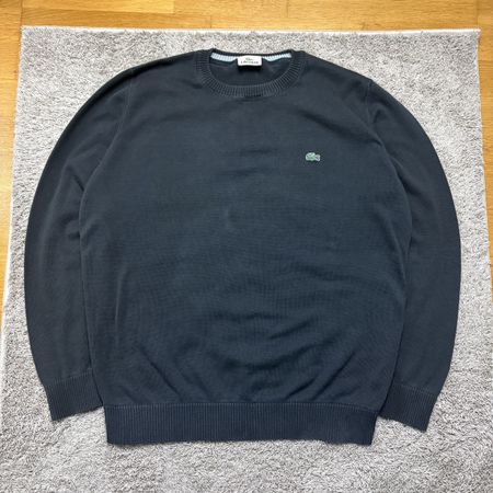 Vintage LACOSTE Sweater Schwarz Gr.M
