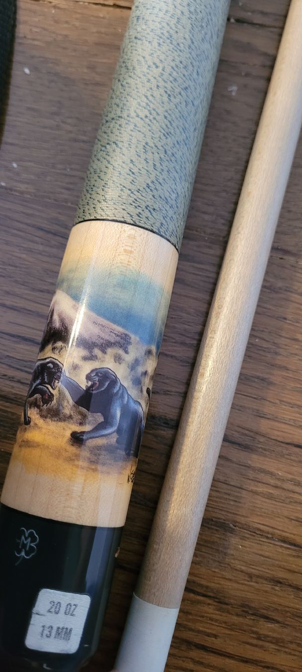 Black Diamond Stecche da biliardo: McDermott "Black Panther" Billard-Queue (20 oz / 13mm)  – Usato da Escholzmatt venduto da anitadreyer 3