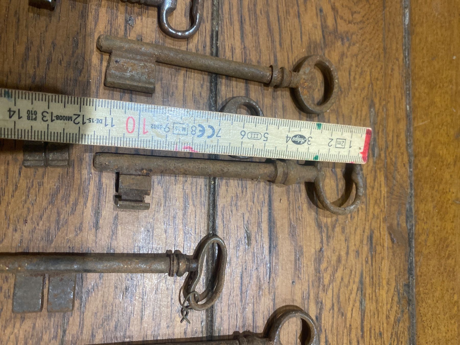 Chiavi: Lot clé clef ancienne 6-12cm G – Usato da Lajoux JU venduto da Briard0 3