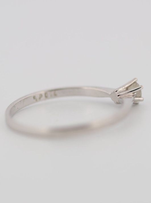 Anelli: Solitaire Ring Diamant 0.10ct 18K Weissgold / 52 – Nuovo e nell'imballaggio originale da Untersiggenthal venduto da TimeandShine 4