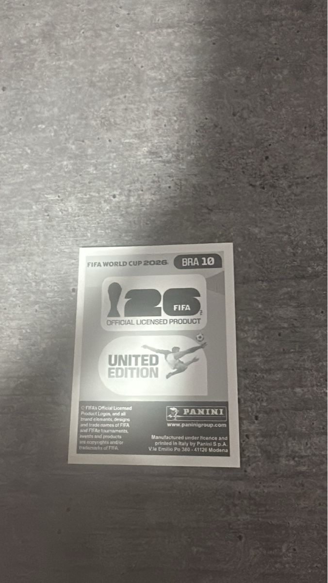 Panini Carte collezionabili: BRA 10 , FIFA WORLD CUP 2026 PANINI  – Nuovo (secondo la descrizione) da Frauenfeld venduto da 1PegPeg1 1