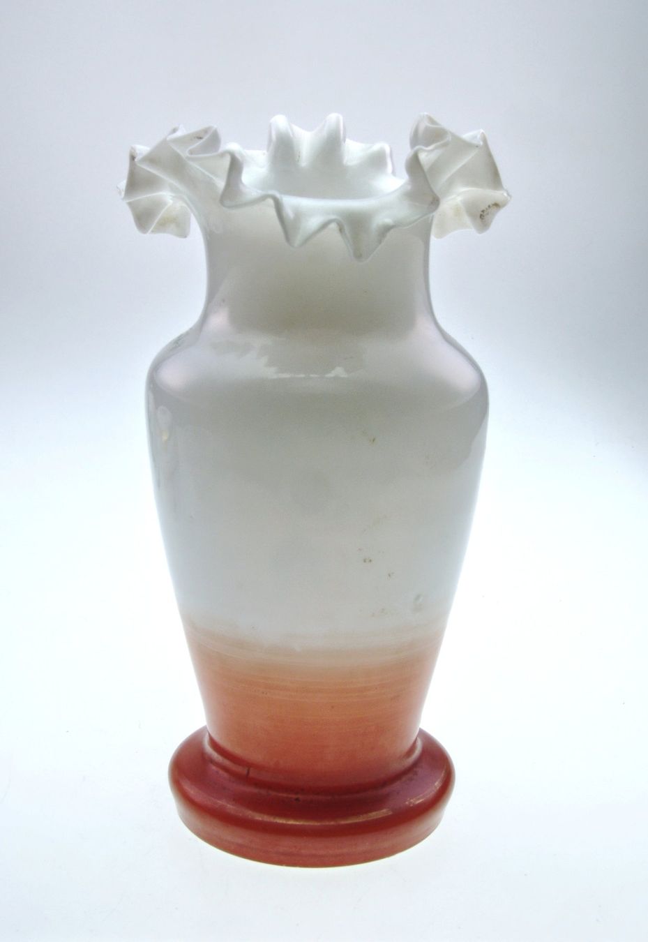 Vasi & Recipienti: Milch- Opalglas Vase mit Wellenrand Jugendstil – Usato da Langenthal venduto da TolleGeschenke2026 2