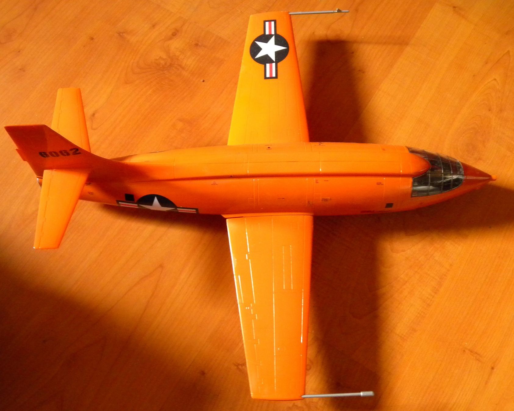 Kit di modellismo & Modellini statici: Flugzeug X-1 Experimental Pegasus fertig gebaut – Nuovo (secondo la descrizione) da Hauenstein venduto da Danbach 1