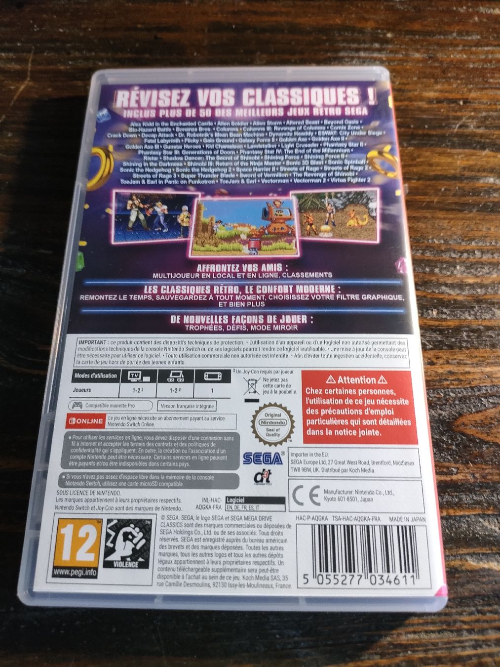 Sega Giochi: Sega Megadrive Classics sur Switch – Usato da La Chaux-de-Fonds venduto da nwa_w9zt 1