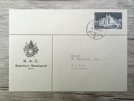 TR52 Enveloppe + Timbre Suisse 1948