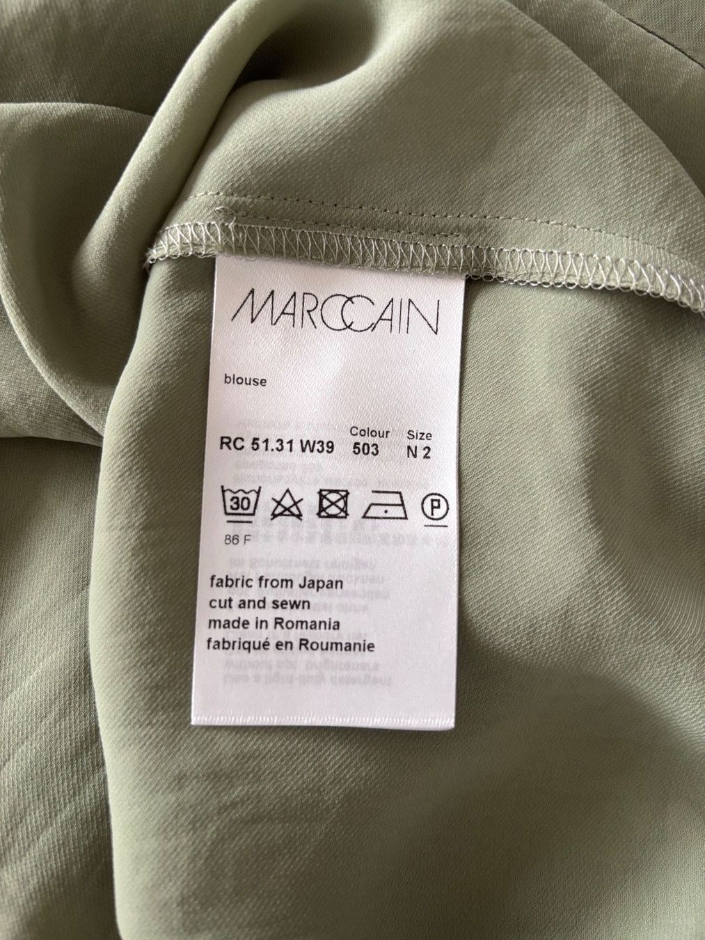 Marc Cain Camicette: Marc Cain Bluse Damen Gr. 2 – Usato da Niederrohrdorf venduto da Fastwieneu 5