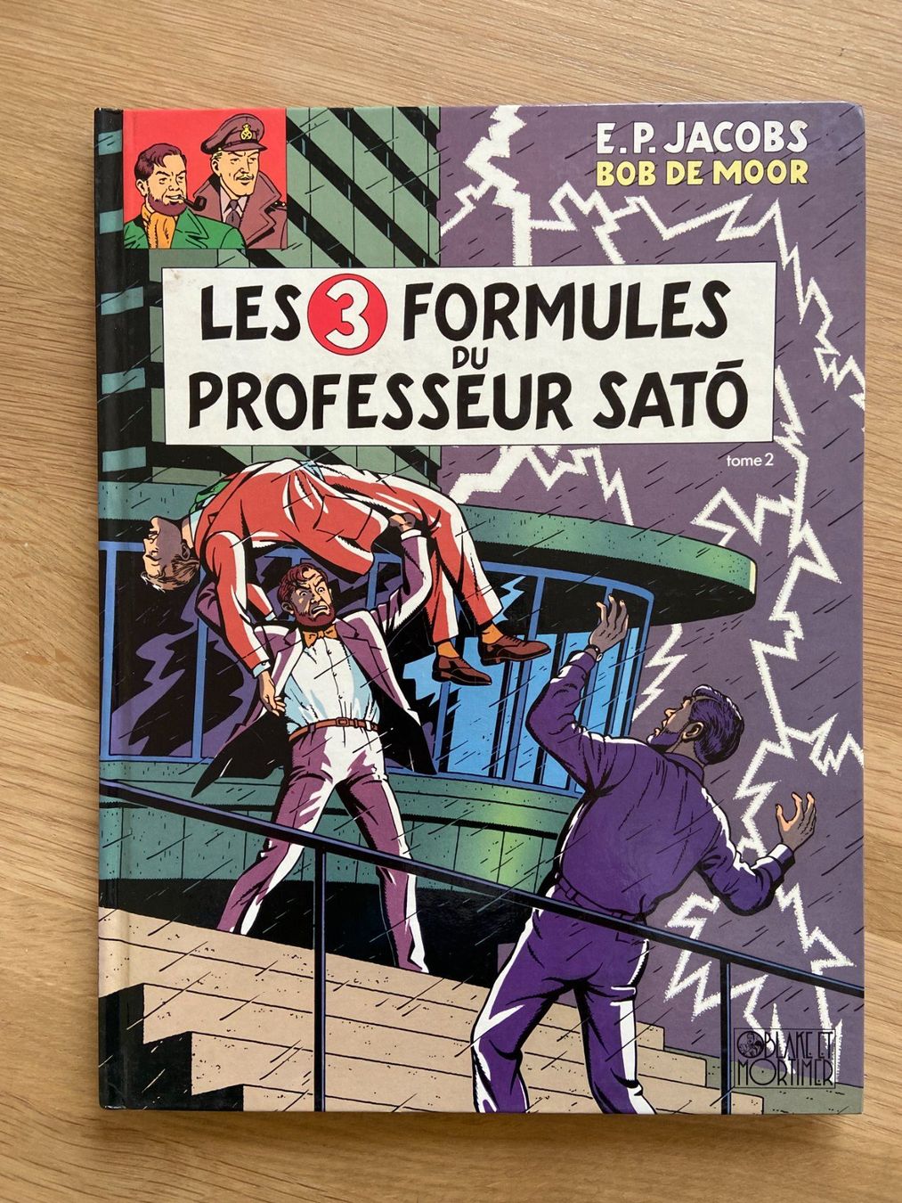 Fumetti: BLAKE ET MORTIMER / TOME 12 / LES 3 FORMULES DU PROF. SATO 2 – Usato da Corcelles-près-Payerne venduto da 1562Comics