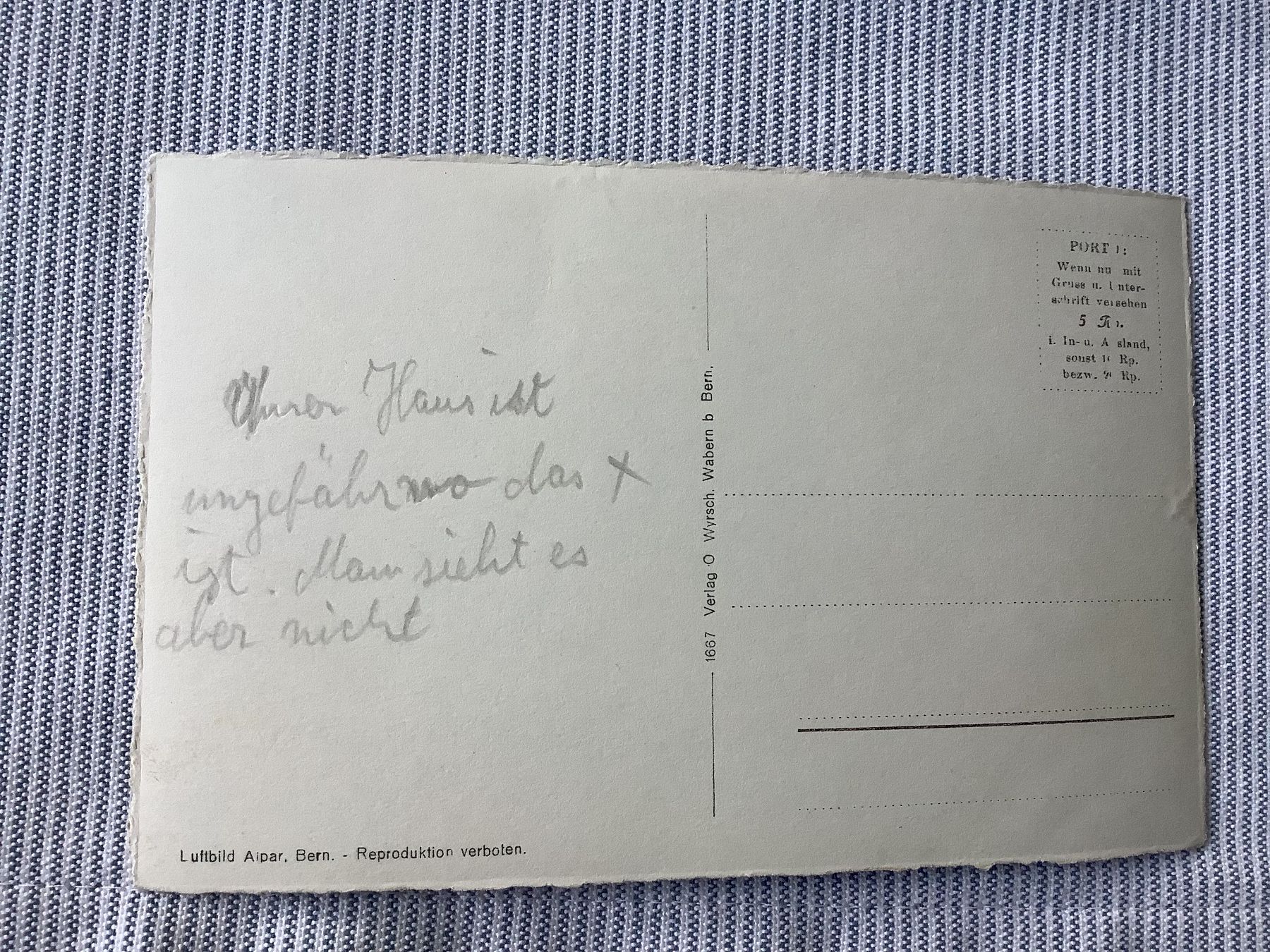 Cartoline postali: Fliegeraufnahme Wolhusen – Usato da Bassersdorf venduto da F-104fan 1