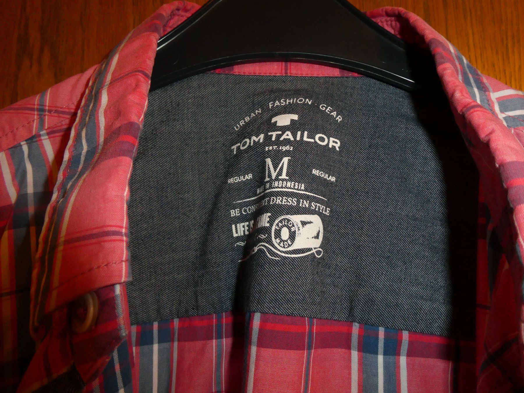 Tom Tailor Camicie: Tom Tailor Hemden kariert, Gr. M/L, Sommer Look – Usato da Mels venduto da KOSL 5