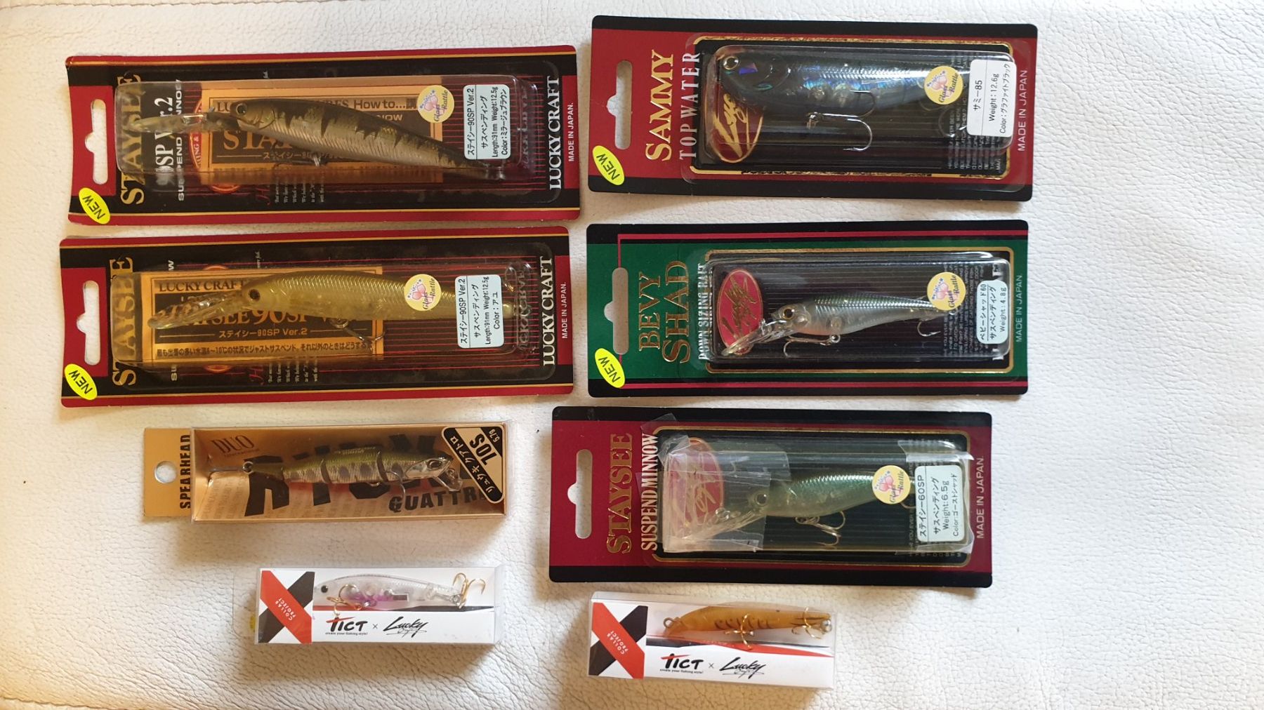 Duo Esche: 8 Twichbaits von Luckycraft & Duo, Tict – Nuovo e nell'imballaggio originale da Uster venduto da Lab_55 1